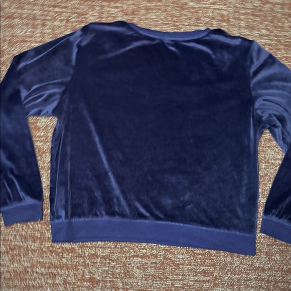 Honeydew velour crewneck royal purple super soft long sleeve crew neck XXL - Picture 8 of 11